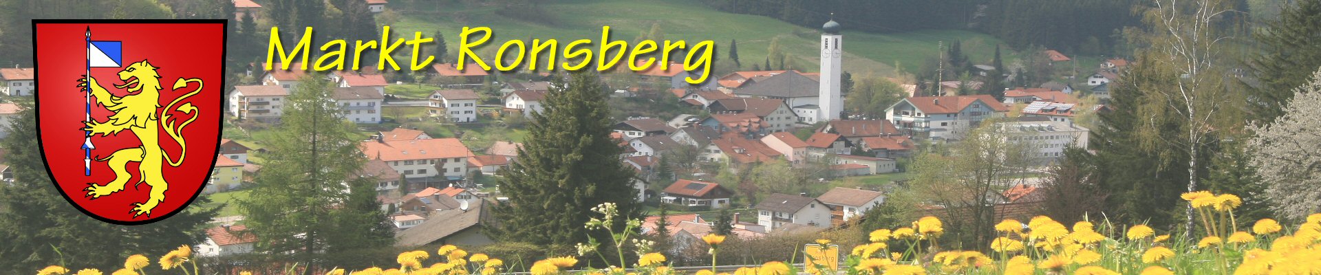 Industrie, Gewerbe, Banken, Gastronomie und Ferienwohnungen im Markt Ronsberg